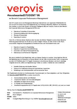 Die vollständige Stellenausschreibung steht Ihnen als pdf-Download zur Verfügung.