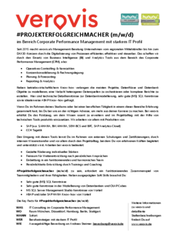 Die vollständige Stellenausschreibung steht Ihnen als pdf-Download zur Verfügung.