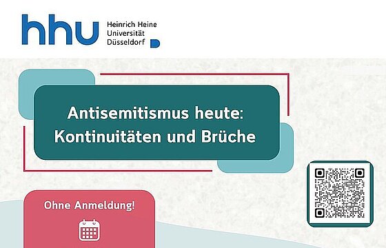 Plakat mit Veranstaltungsinformationen